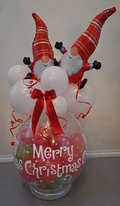 Verpackungsballon Wichtelgeschenk verpacken Geschenkballon